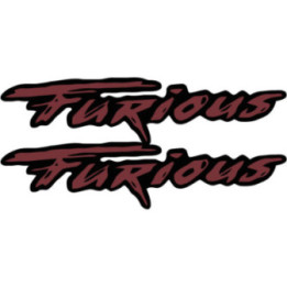 Peugeot Snake Furious Style 2 Stickers Decals 2x - DecalsHouse