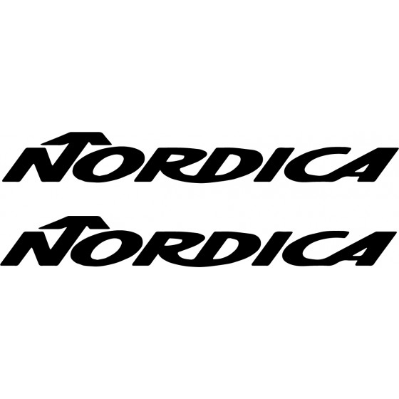 2x Nordica Logo Vinyl...