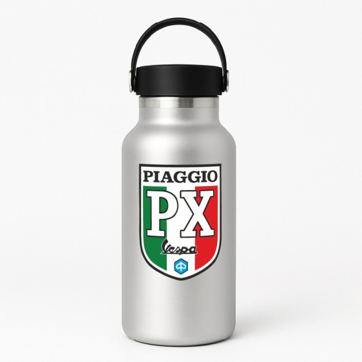 Piaggio Logo Px Italy Stickers Decals 2x - DecalsHouse