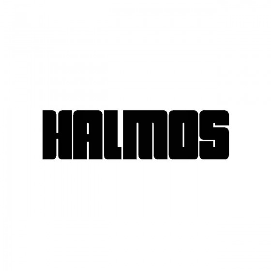 Halmosband Logo Vinyl Decal