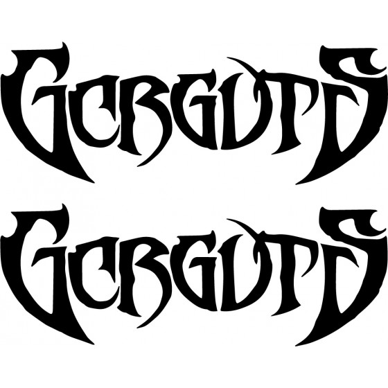 2x Gorguts Band Logo Vinyl...