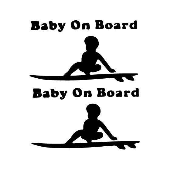 2x Baby On Board Surfboard...