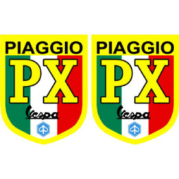 Piaggio Vespa Px Stickers Decals 2x - DecalsHouse