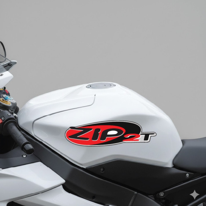 Piaggio Zip 2T Scooter Stickers – Panel Restoration Decals (2-Pack)