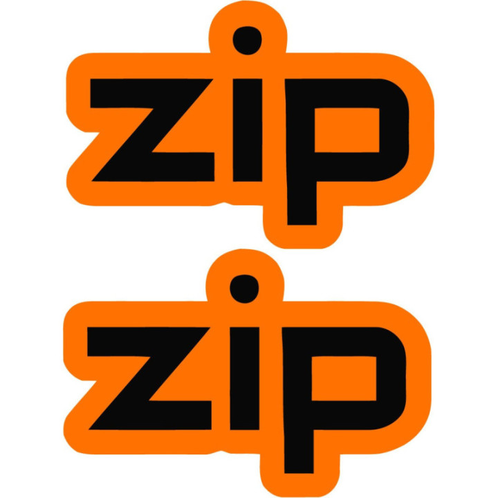 Piaggio Zip Style 2 Stickers Decals 2x - DecalsHouse