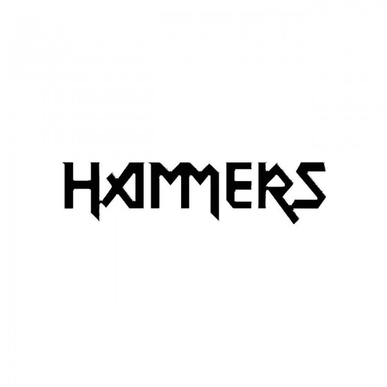 Hammersband Logo Vinyl Decal