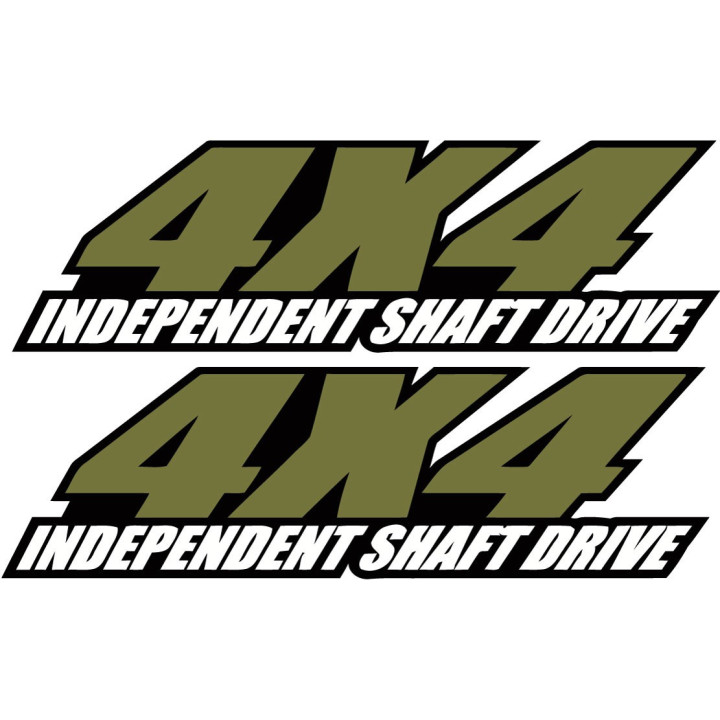 Polaris Sportsman Shaft Drive Stickers Decals 2x - DecalsHouse