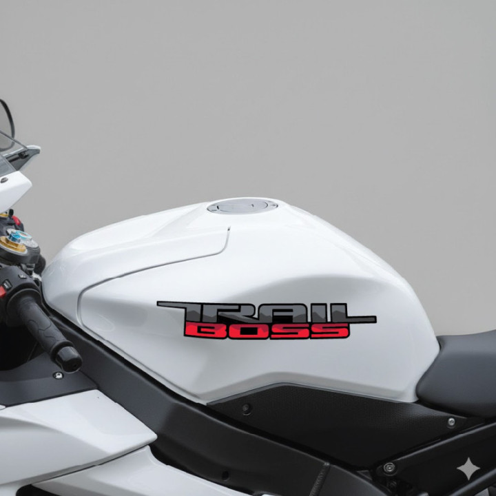 Polaris Trail Boss Stickers Decals 2x - DecalsHouse