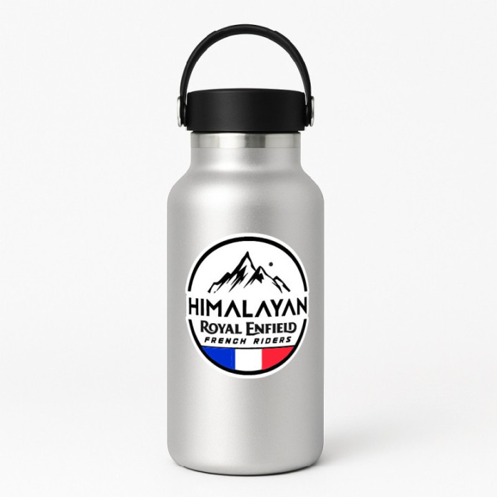 Royal Enfield Himalayan French Riders Stickers Decals 2x - DecalsHouse