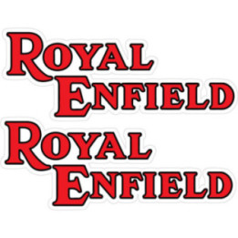 Royal Enfield Stickers – Bullet Meteor Classic Decals (2-Pack)