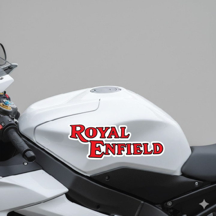 Royal Enfield Stickers – Bullet Meteor Classic Decals (2-Pack)