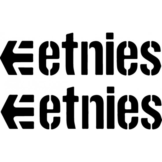 2x Etnies Logo Vinyl...