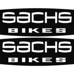 Sachs Logo Bikes Stickers Decals 2x - DecalsHouse