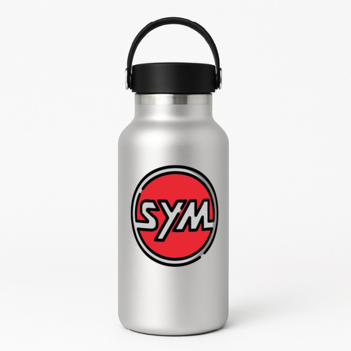 Sym Logo Round Style 2 Stickers Decals 2x - DecalsHouse
