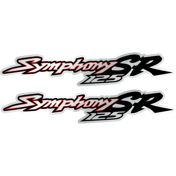 Sym Syphony Sr 125 Stickers Decals 2x - DecalsHouse