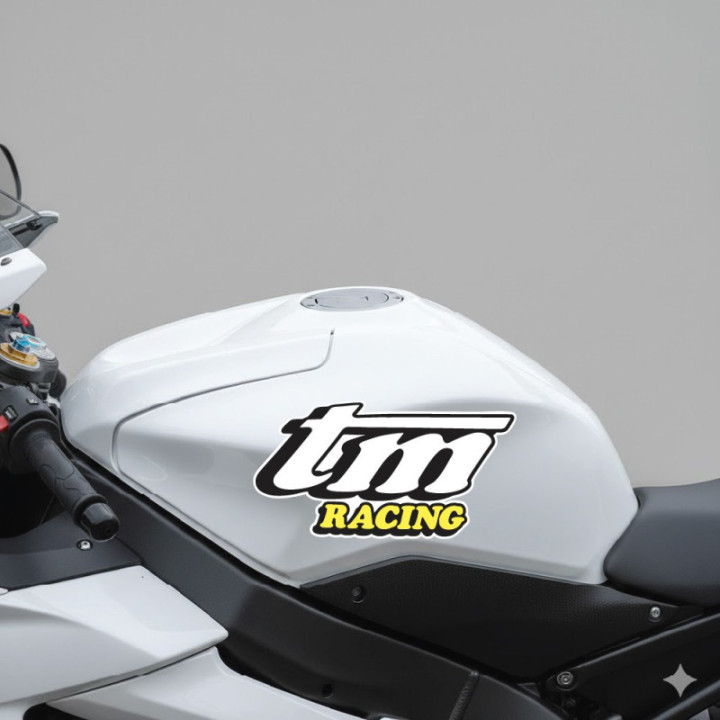 Tm Racing Logo Style 4 Stickers Decals 2x - DecalsHouse
