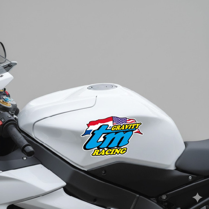 Tm Racing Logo Style 5 Stickers Decals 2x - DecalsHouse