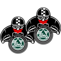 Ural Logo Biker Cofe Racer Stickers Decals 2x - DecalsHouse