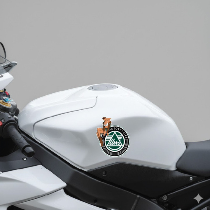Ural Logo Pin Up Girl Stickers Decals 2x - DecalsHouse