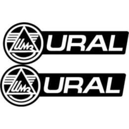 Ural Logo Stickers Decals 2x - DecalsHouse