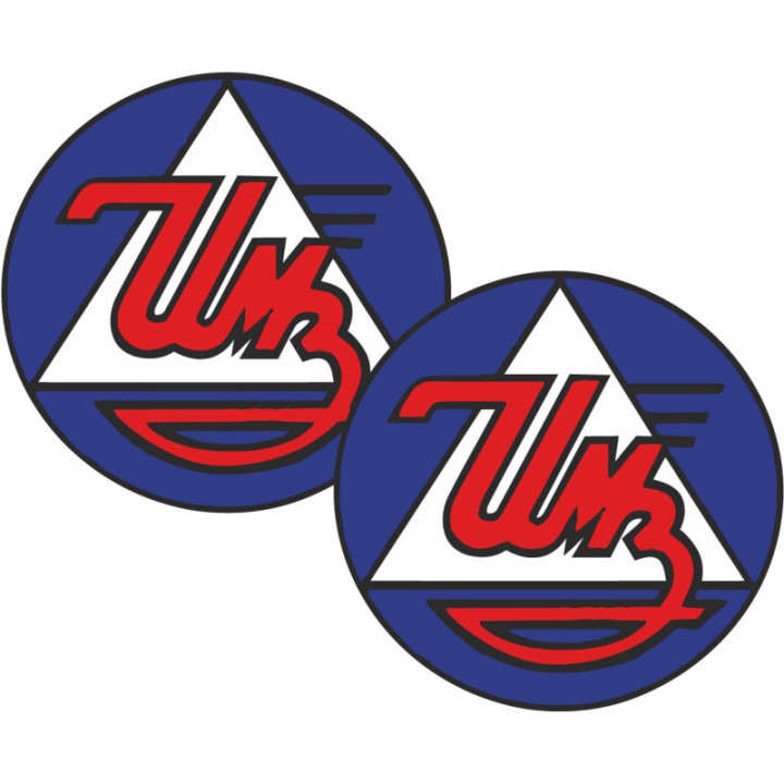 Ural Logo Style 2 Stickers Decals 2x - DecalsHouse