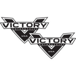 Victory Logo Style 3 Stickers Decals 2x - DecalsHouse