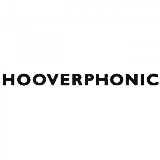 Hooverphonic Band Decal...
