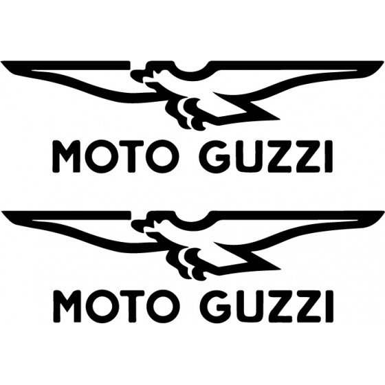 2x Moto Guzzi Logo Links...