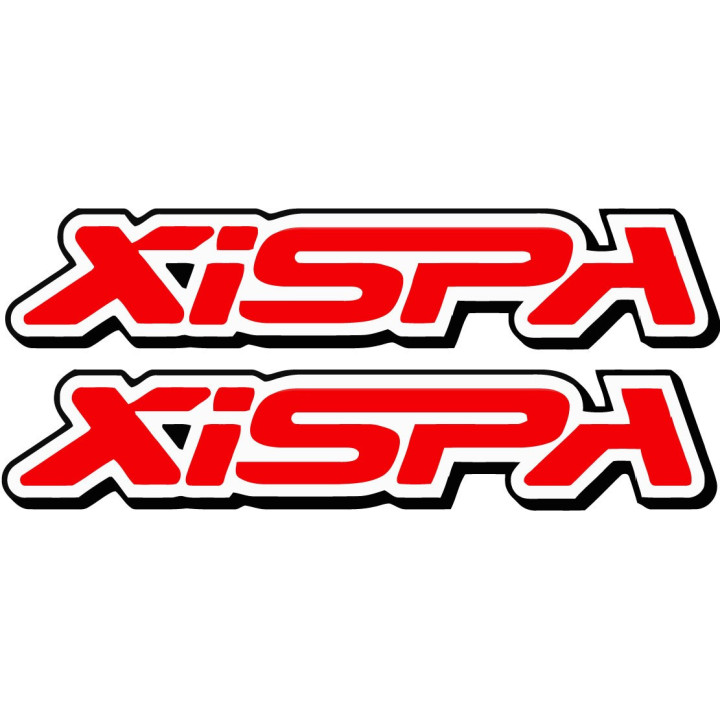 Xispa Logo Stickers Decals 2x - DecalsHouse