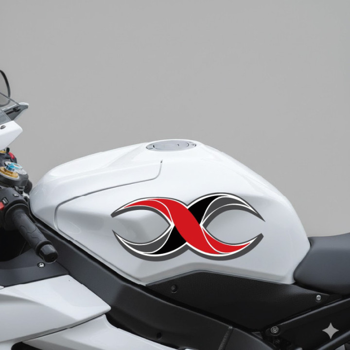 Xmotos Logo Stickers Decals 2x - DecalsHouse