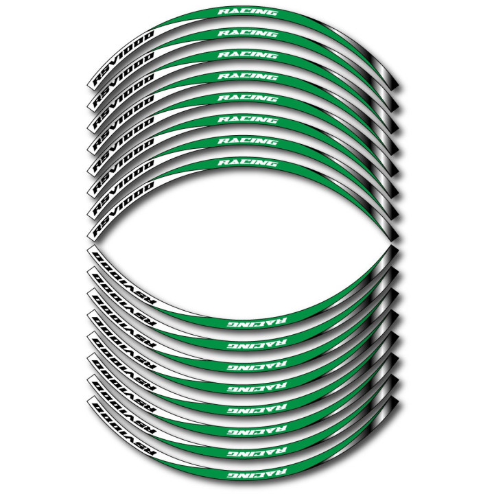 Aprilia Rsv 1000 Style 14 Wheel Stripes Stickers Decals - DecalsHouse
