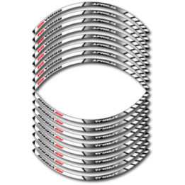 Aprilia Rsv 1000 Style 4 Wheel Stripes Stickers Decals - DecalsHouse