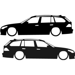 Buy Bmw 5 Serie E61 Low Sticker Online