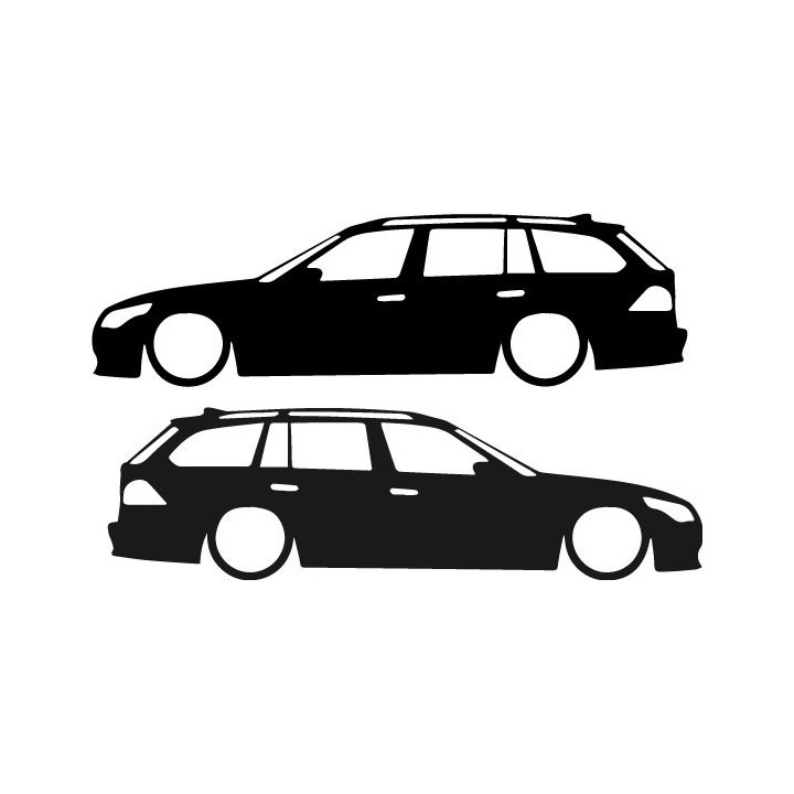 Buy Bmw 5 Serie E61 Low Sticker Online