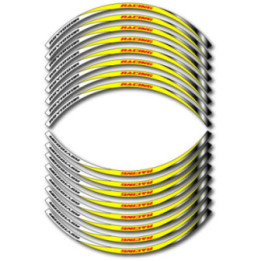 Aprilia Rsv 1000r Style 12 Wheel Stripes Stickers Decals - DecalsHouse
