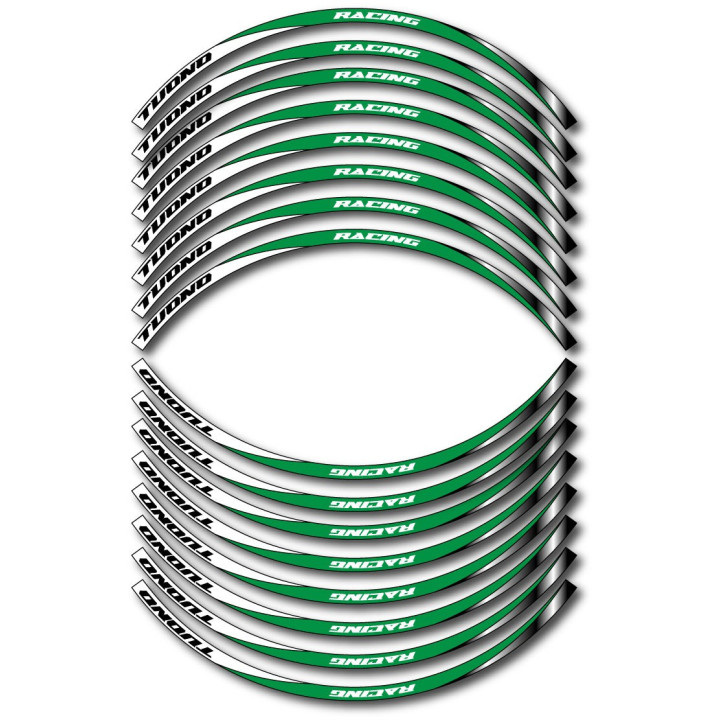 Aprilia Tuono Style 11 Wheel Stripes Stickers Decals - DecalsHouse