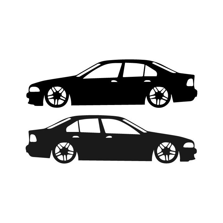 Buy Bmw 5 Serie M5 E39 Sedan Low Sticker Online