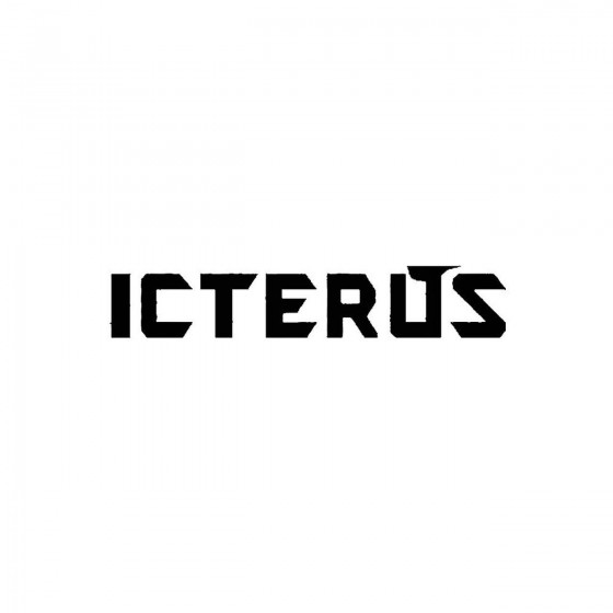 Icterusband Logo Vinyl Decal