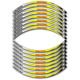 Honda Cb 1300 Style 13 Wheel Stripes Stickers Decals - DecalsHouse