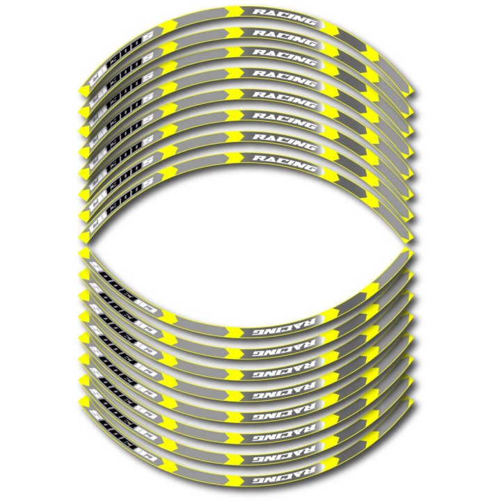 Honda Cb 1300s Style 13 Wheel Stripes Stickers Decals - DecalsHouse
