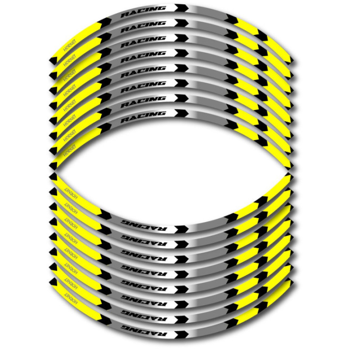 Honda Cb900f Hornet Wheel Stripes Stickers Decals - DecalsHouse