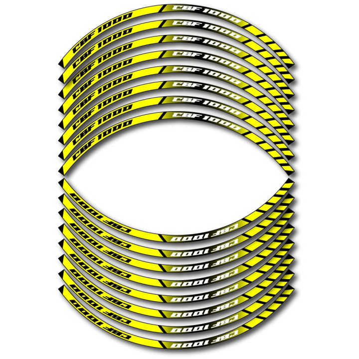 Honda Cbf 1000 Style 5 Wheel Stripes Stickers Decals - DecalsHouse