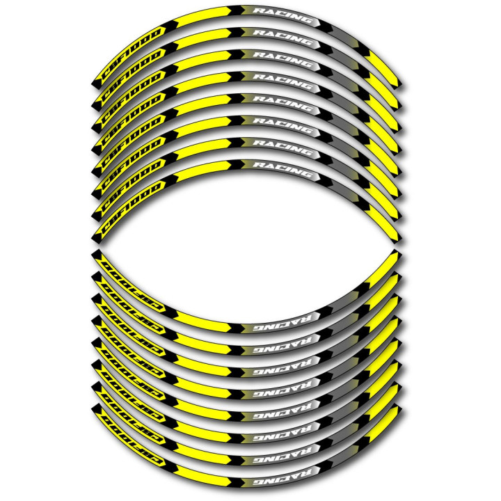 Honda Cbf 1000 Style 7 Wheel Stripes Stickers Decals - DecalsHouse