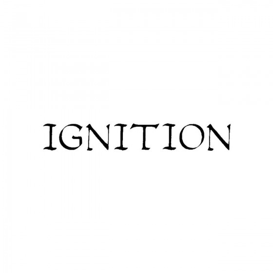 Ignitionband Logo Vinyl Decal