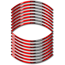 Honda Cbr 600rr Style 2 Wheel Stripes Stickers Decals - DecalsHouse