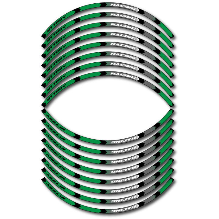 Honda Nt700v Deauville Style 12 Wheel Stripes Stickers Decals - DecalsHouse