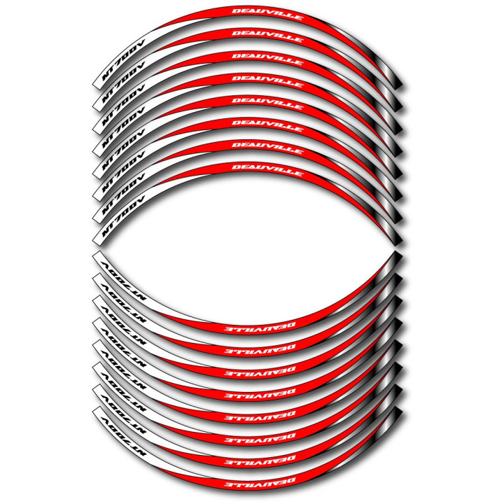 Honda Nt700v Deauville Wheel Stripes Stickers Decals - DecalsHouse