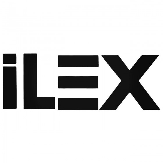 Ilex Ger Band Decal Sticker