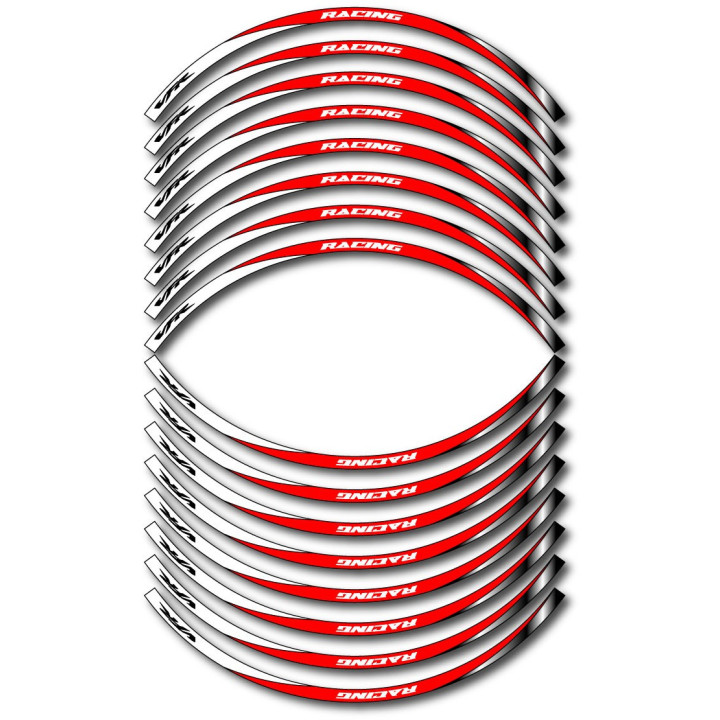 Honda Vfr 750 Style 11 Wheel Stripes Stickers Decals - DecalsHouse