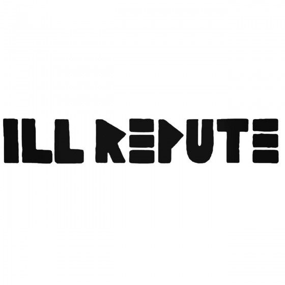 Ill Repute Band Decal Sticker